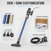 Aspirateur balai filaire portable léger OEM avec moteur AC pour hôtel, tapis épais, poils d'animaux, usage domestique et bureautique