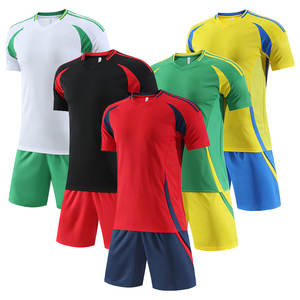 ملابس رياضية للاعبي كرة القدم مخصصة عالية الجودة بالجملة يمكن تطريز شعار تصميم مجاني - Product Image 1