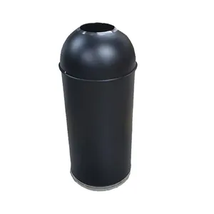 Open Dome Prullenbak Bakje 8-Gallon Zwarte Pefrect Voor Breakrooms