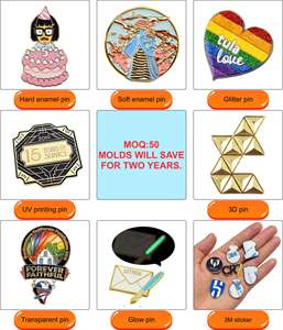 เข็มกลัดรูปปราสาทคริสตัลการ์ตูนสุดสร้างสรรค์  อะคาเดมีเวทมนตร์  เข็มกลัดโลหะ  อุปกรณ์ตกแต่งกระเป๋านักเรียน  รับออกแบบตามสั่ง - Product Image 3