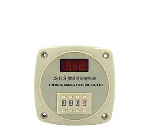 JS11P Four-digit Digital Count Up Down Time Relay Timer AC220V 9999s from Kampa