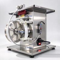 Machine d'étiquetage et de scellage d'angle LT-CL10 – Applicateur d'étiquettes à angle droit de bureau pour boîtes et sachets – Pose d'étiquettes d'angle pour emballages
