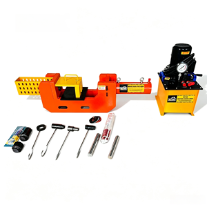 เครื่องอัดสลักตีนตะขาบไฮดรอลิกแบบพกพา MITNIK 150T-300T C-Frame สำหรับสลักขนาด 32-65 มม. ใช้ได้กับรถขุด CAT Komatsu และรถดันดิน - Product Image 1
