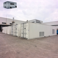 Contenedor Ventilado de 40 pies con Rejillas de Ventilación y Puerta Lateral, Contenedor de Acero Personalizado para Almacenamiento Ventilado