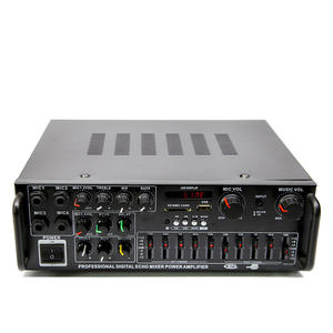 Vente chaude en gros Amplificateur de voiture à double usage karaoké extérieur égaliseur Bluetooth haute puissance pour la maison - Product Image 6