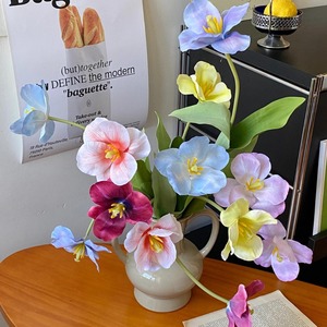 Flor de Tulipán Artificial en 3D, Flor de Seda de 30 cm a 100 cm, Decoración para el Hogar y Bodas, Arreglo Floral - Product Image 3
