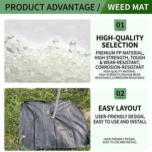 Film de paillage écologique non tissé pour vous, perméable et rétenteur d'<span class=keywords><strong>engrais</strong></span> - Product Image 3