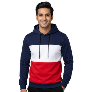 Sudadera de Algodón Grueso Lavado Personalizado de Alta Calidad con Media Cremallera, Manga Larga, Estampado de Invierno, de Terciopelo, Oversize, Unisex, Casual y Deportiva, Venta al por Mayor - Product Image 1