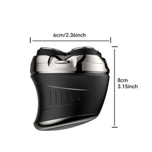 Máquina de Afeitar de Alta Potencia IPX6 para Cabeza Calva, Afeitadora de Cinco Cabezas para Interiores y Exteriores, Kit de Afeitado Portátil - Product Image 4