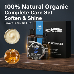<span class=keywords><strong>Kit</strong></span> de Soin de la <span class=keywords><strong>Barbe</strong></span> pour Hommes – Huile, Baume, Nettoyant et Après-shampoing 100% Naturels – Vente en Gros, Marque Privée – Coffret Cadeau Soin de la <span class=keywords><strong>Barbe</strong></span> pour Hommes - Product Image 1