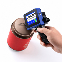 Imprimante à jet d'encre portable miniature de 12,7 mm capable d'imprimer les dates de production, les dates d'expiration et les numéros de lots sur les emballages