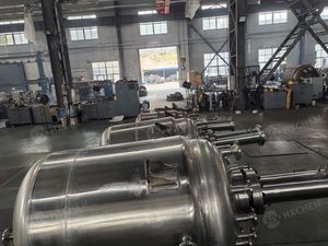 เครื่องกวนสารแบบแม่เหล็กเหนี่ยวนำแก๊สแบบกลวง บีโบ ฮุ่ยซิน 3000 ลิตร ทำจากสแตนเลส กึ่งอัตโนมัติ พร้อมระบบทำความร้อนด้วยน้ำมันร้อนสำหรับปฏิกิริยา - Product Image 3