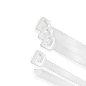 สายรัดเคเบิลไนลอน 100% สีธรรมชาติ 3.6 x 370 มม. (บรรจุ 100 ชิ้นต่อถุง) - Product Image 1