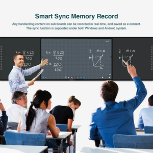 <span class=keywords><strong>Pizarra</strong></span> Digital Inteligente Inalámbrica con Pantalla Táctil 4K de Alta Calidad para Aulas Inteligentes, en Oferta - Product Image 3
