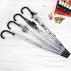 Parapluie princesse <span class=keywords><strong>Gossip</strong></span> <span class=keywords><strong>Girl</strong></span>, parapluie transparent épaissi, parapluie automatique Apollo en forme de champignon, parapluie en plastique Tour Eiffel - Product Image 5