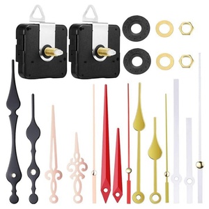 6168S HR1688 <strong>Silent</strong> Quartz Analog Hanging Wall <strong>Clock</strong> with Smooth Running Movement Battery Operated - Product Image 1