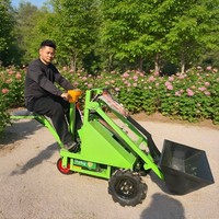 Nouveau chariot élévateur manuel à trois roues pour espaces étroits, utilisation flexible, spécial élimination des excréments agricoles, élévateur domestique, petit chargeur