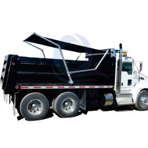 Sistema de Lona Enrollable Tipo Barra Oscilante - Cubierta Automática Eléctrica Kit Completo <span class=keywords><strong>para</strong></span> Camiones Volquete, Lona Impermeable Gruesa - Product Image 5