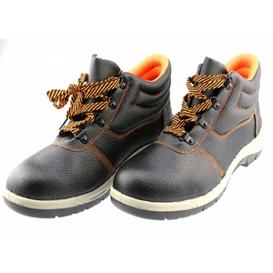 Chaussures <span class=keywords><strong>de</strong></span> sécurité en cuir véritable avec embout en acier, logo <span class=keywords><strong>personnalisable</strong></span>, style à lacets confortable, unisexe, usage en usine, isolation électrique, 2025 - Product Image 2