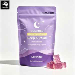 Gomitas <span class=keywords><strong>de</strong></span> Melatonina OEM 500mg con Citrato <span class=keywords><strong>de</strong></span> Magnesio, L-Teanina, Balsamo <span class=keywords><strong>de</strong></span> Limón y Flor <span class=keywords><strong>de</strong></span> la Pasión, Suplementos Herbales para un Sueño Más Profundo y Duradero - Product Image 1