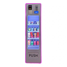 Distributore Automatico Commerciale Sottile con Schermo Touch, Pagamento in Contanti e Carta, per Bevande, Snack e Cosmetici - Product Image 2