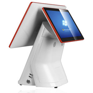 15,6 "+ 11,6 Nuevo diseño Moda Hermosa forma Caja registradora/Terminal POS todo en uno - Product Image 6