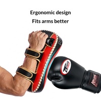 Cibles de frappe professionnelles pour boxe et arts martiaux, pour mains, pieds, jambes et coups de pied arrière, suspendues, en PU, personnalisables