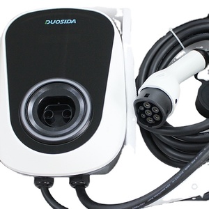Stazione di Ricarica EV da 7KW <span class=keywords><strong>Tipo</strong></span> <span class=keywords><strong>2</strong></span> con Controllo APP, Certificata TUV, IEC, DUOSIDA, Wallbox Commerciale per Ricarica Veicoli Elettrici - Product Image 1