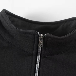 2026 Top Quality Spring Men Sports Clothing Cotton Pullover Tracksuit and Pants Clothe Aloe Quarter Zip Set - Product Image 3