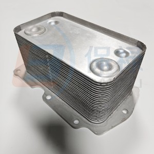 Daf Oil Cooler 1667565 Aluminum <b>Radiator</b> 230x105x120 For Duarmax Engine Replacement Part - Product Image 1