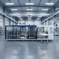 Plateau compartimenté jetable en plastique PP/PS/PET, boîte à repas à emporter, vaisselle, machine de thermoformage HONGHUA