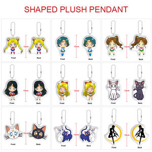 Porte-clés en peluche marin mignon de dessin animé, pendentif de <span class=keywords><strong>sac</strong></span> à <span class=keywords><strong>main</strong></span> tendance, anti-perte, vente en gros, marchandise anime - Product Image 1