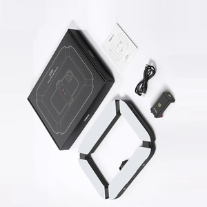 ไฟวิดีโอ LED สำหรับติดกล้องวิดีโอ, 2 in 1 20 W สำหรับไมโครโฟน TikTok YouTube Live <span class=keywords><strong>RIG</strong></span> <span class=keywords><strong>ulanzi</strong></span> U 200แท่นขุดเจาะวิดีโอสมาร์ทโฟน - Product Image 3