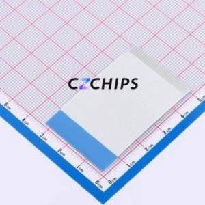 FFC-1.0-30P-50mm-B FFC Cable (Flexible Flat Cable) P=1mm Connector 30P 1mm 0.3mm Reverse - Product Image 2