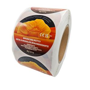 Etiquetas Adhesivas Personalizadas Ecológicas, Duraderas, Reciclables y Reutilizables para Alimentos, de Papel de Aluminio, Resistentes al Agua y a los Rayos Ultravioleta - Product Image 2