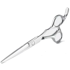 Chuyên Nghiệp Tóc Cắt & Pet Chải Chuốt Kéo Sắc Nét Cong Nhật Bản Thép Không Gỉ Lưỡi Vẻ Đẹp Kéo Cắt Cho Tiệm Làm Tóc - Product Image 6