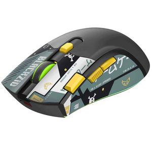 <span class=keywords><strong>Souris</strong></span> de jeu professionnelle double mode 7D 4000 DPI RGB pour <span class=keywords><strong>souris</strong></span> de jeu filaire/USB et sans fil 2,4G avec charge rapide 500mAh - Product Image 6