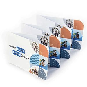 Venta al por mayor RFID PVC Papel RFID NFC Control <span class=keywords><strong>de</strong></span> eventos Boleto <span class=keywords><strong>de</strong></span> papel impreso personalizado - Product Image 1