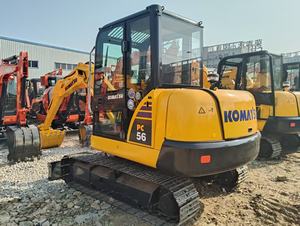 Mini-excavatrice Komatsu Pc56 d'occasion en excellent état, modèle 2022, capacité de la cuve de 0,2 m, moteur Chine, à vendre - Product Image 4