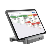 Terminal Punto de Venta Android de 12 Pulgadas con Soporte NXP Felica EMVCo, NFC, Pago sin Contacto, Tablet para Pedidos Autoservicio