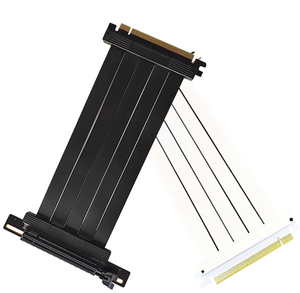 Cable Riser PCIe 4.0 X16 <span class=keywords><strong>de</strong></span> Alta Protección, 90 Grados, Eficiente para Tarjeta Gráfica GPU <span class=keywords><strong>de</strong></span> Escritorio, Tarjeta Riser <span class=keywords><strong>PCI</strong></span> Express 4.0 - Product Image 1