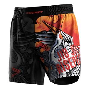 กางเกงขาสั้นออกกำลังกายสำหรับผู้ชาย แบรนด์ฟิตเนส ยิม ดีไซน์มืออาชีพ แห้งเร็ว เหมาะสำหรับวิ่งและเพาะกาย - Product Image 1