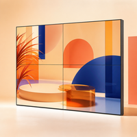 Mur vidéo LCD 46 pouces 700 Nits, écran à raccordement sans soudure avec cadre de 1,8 mm, LED à éclairage direct, gamme de couleurs 98% Rec.709, garantie 2 ans