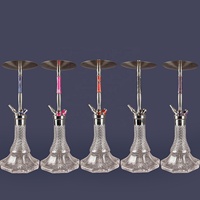Meilleure vente Ensemble de tuyaux pour narguilé shisha avec tuyau pour narguilé Pince pour bol en céramique Sheesha Narguile Chicha Pipe à eau