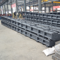 Molde para Postes Eléctricos de Hormigón, Molde Rectangular para Postes de Hormigón, Línea de Producción de Postes Cuadrados de Hormigón para Electricidad