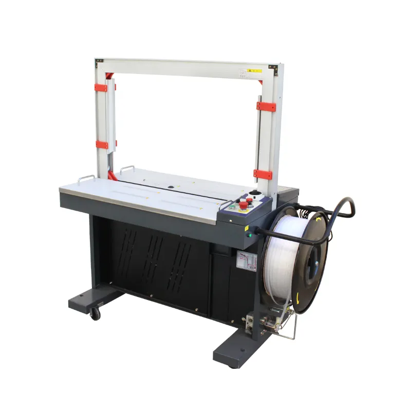 MH-X201 High-Speed Automatic Strapping Machine Utilizing Thermal Seal for PP Band Box Sealing - Global Export Edition