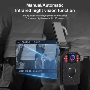 Máy ghi an ninh 2304*1296 <span class=keywords><strong>Video</strong></span> pixel tầm nhìn ban đêm bí mật chụp hiệu suất cao ứng dụng điện thoại di động cơ thể đeo máy ảnh - Product Image 3