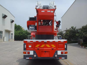 Camión de bomberos <span class=keywords><strong>JDF</strong></span>, escalera aérea a 60m de 30m, con plataforma aérea de tanque de agua de 4000L - Product Image 5