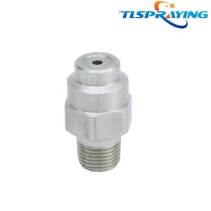 Ugello spruzzatore ad alta pressione ad alta pressione del cono completo grandangolare di impatto SS304 per la pulizia dell'irrigazione - Product Image 2