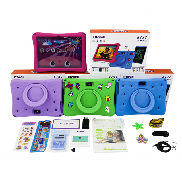 Wholesale Custom 10.1 Inch Kids Tablet Android 13 System 1.3GHz Quad Core Kids Educational Learning Tablet PC